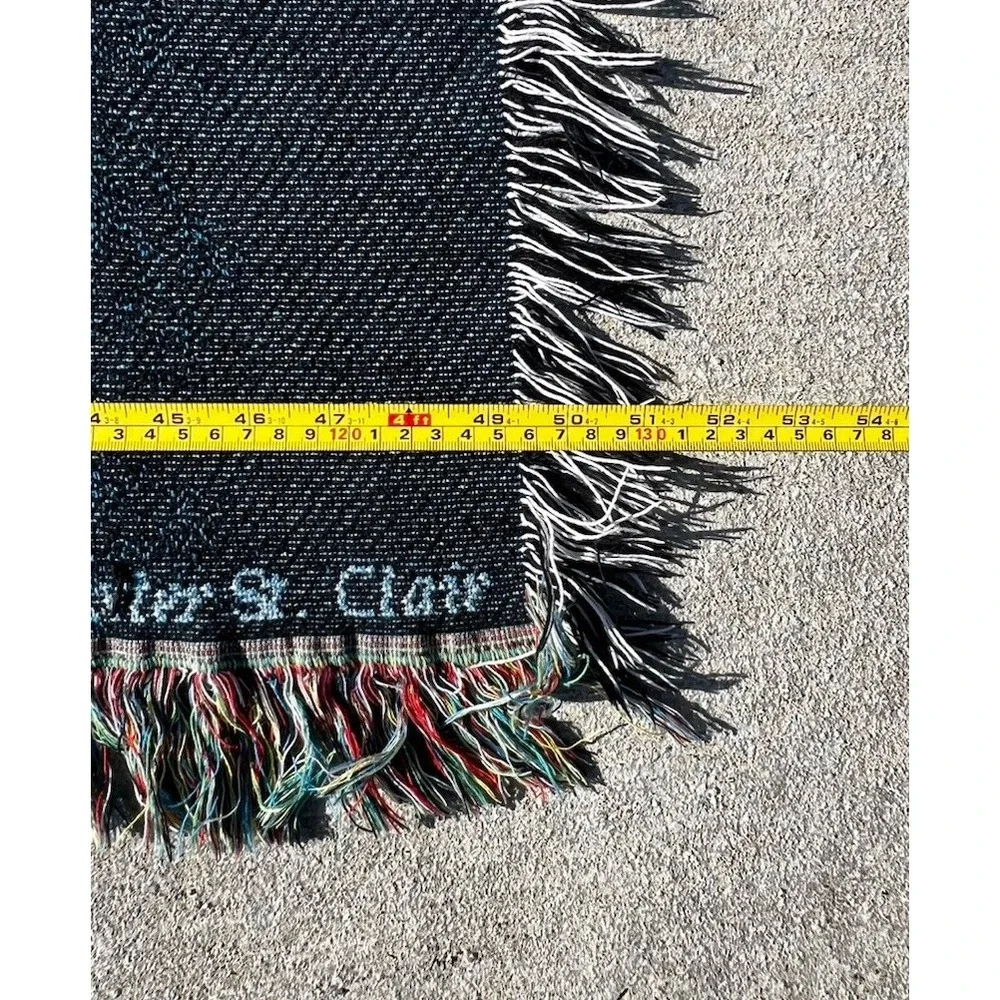 Mary Baxter St. Clair Messenger of Love Angel Tapestry‎ Throw Blanket 52x60